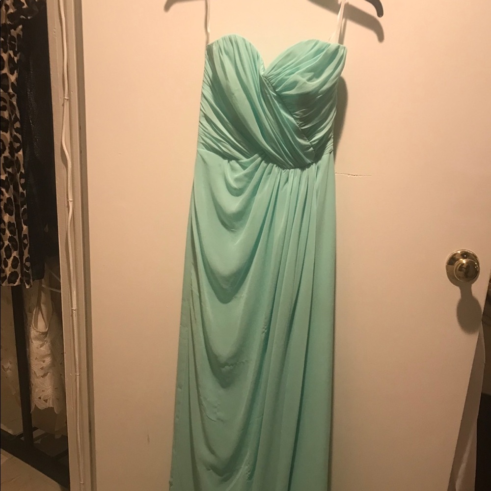 Turquoise Bridesmaid Dress by Dessy Collection